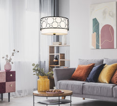 Kendall 4 Light Chandelier Matte Black