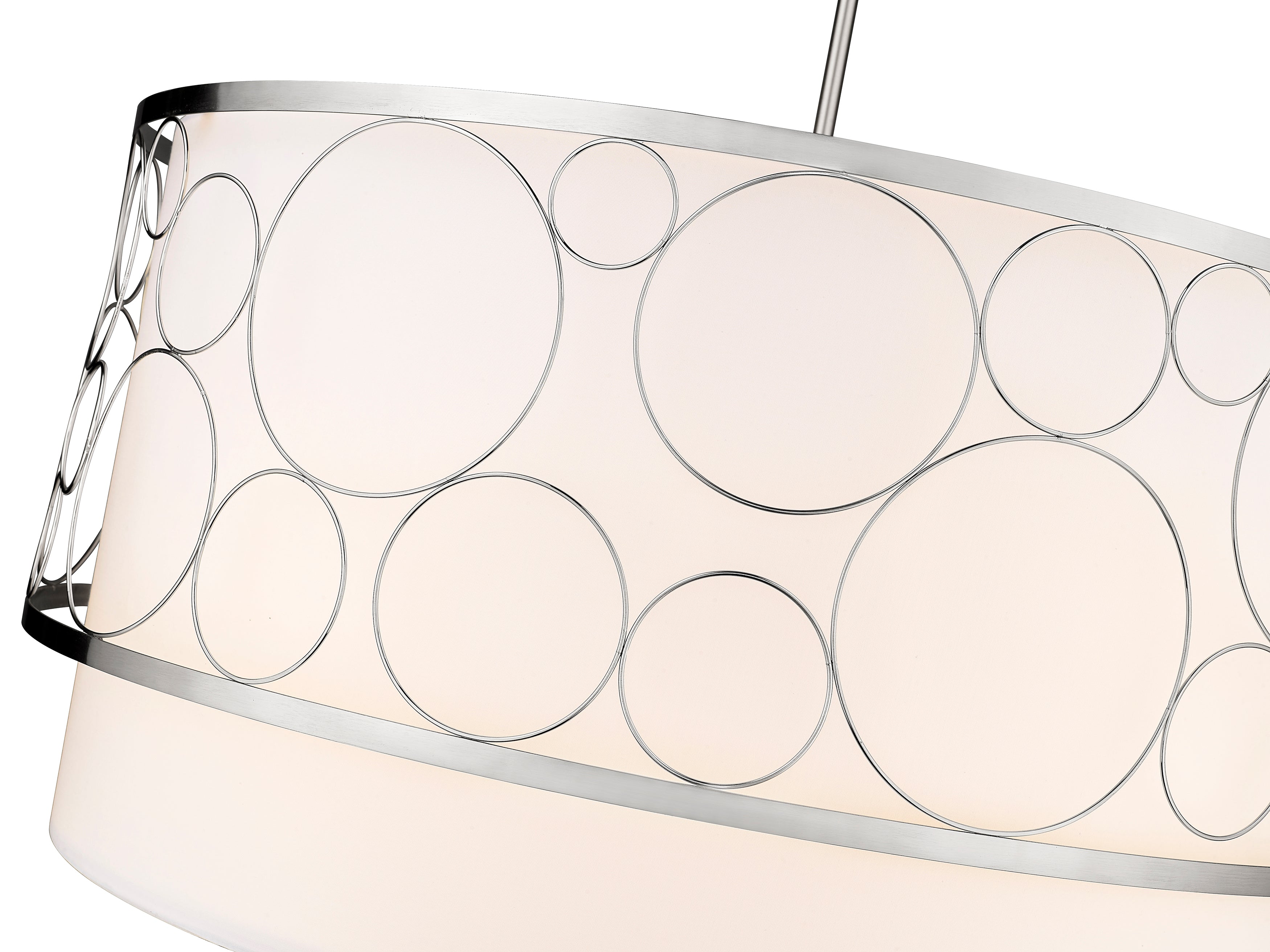 Kendall 5 Light Chandelier Brushed Nickel