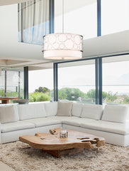 Kendall 5 Light Chandelier Brushed Nickel
