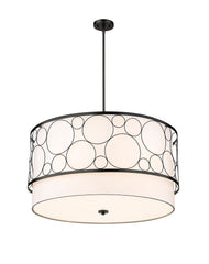 Kendall 5 Light Chandelier Matte Black
