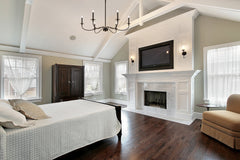 Arrington 6 Light Chandelier Matte Black