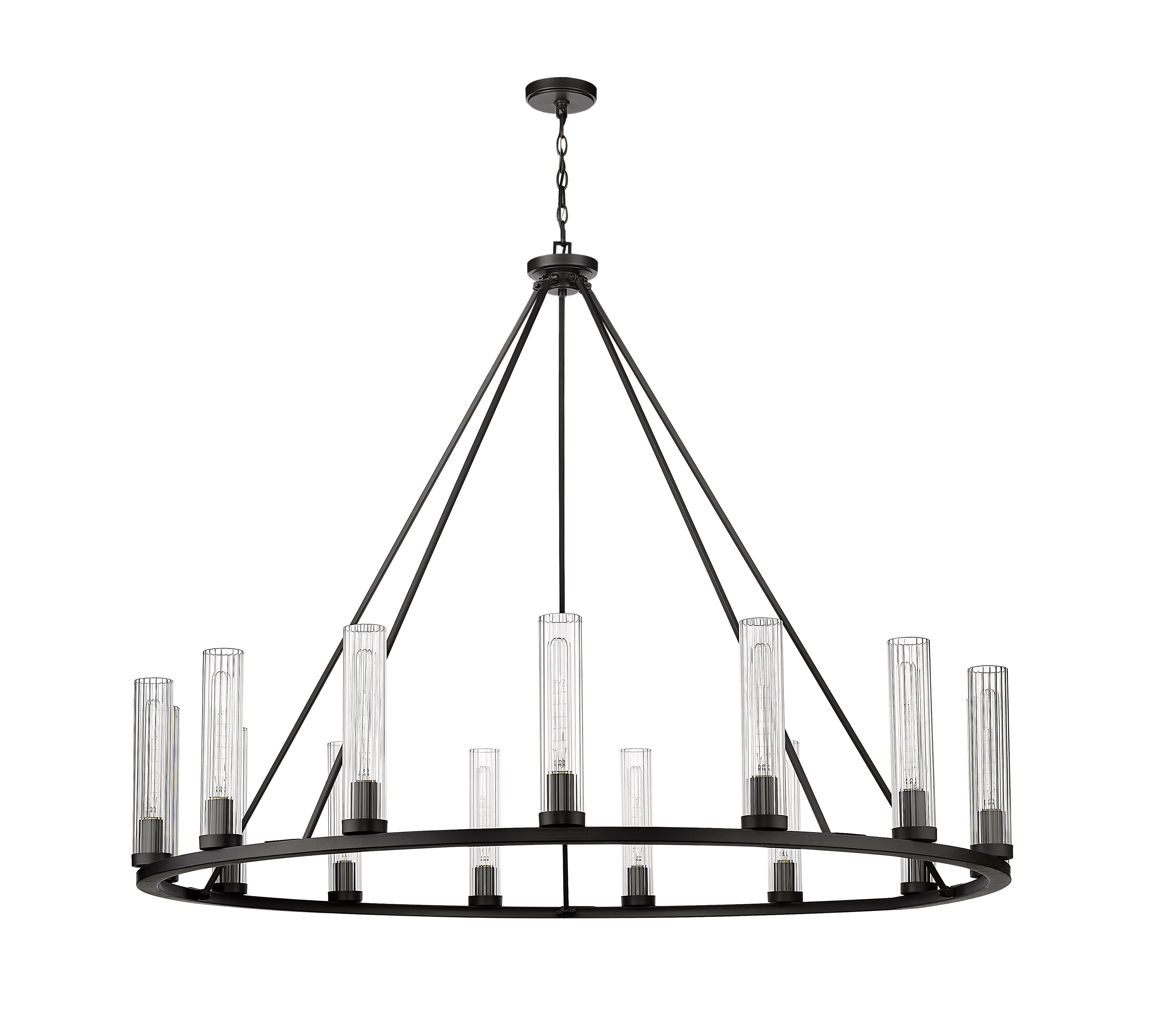 Beau 15 Light Chandelier Bronze