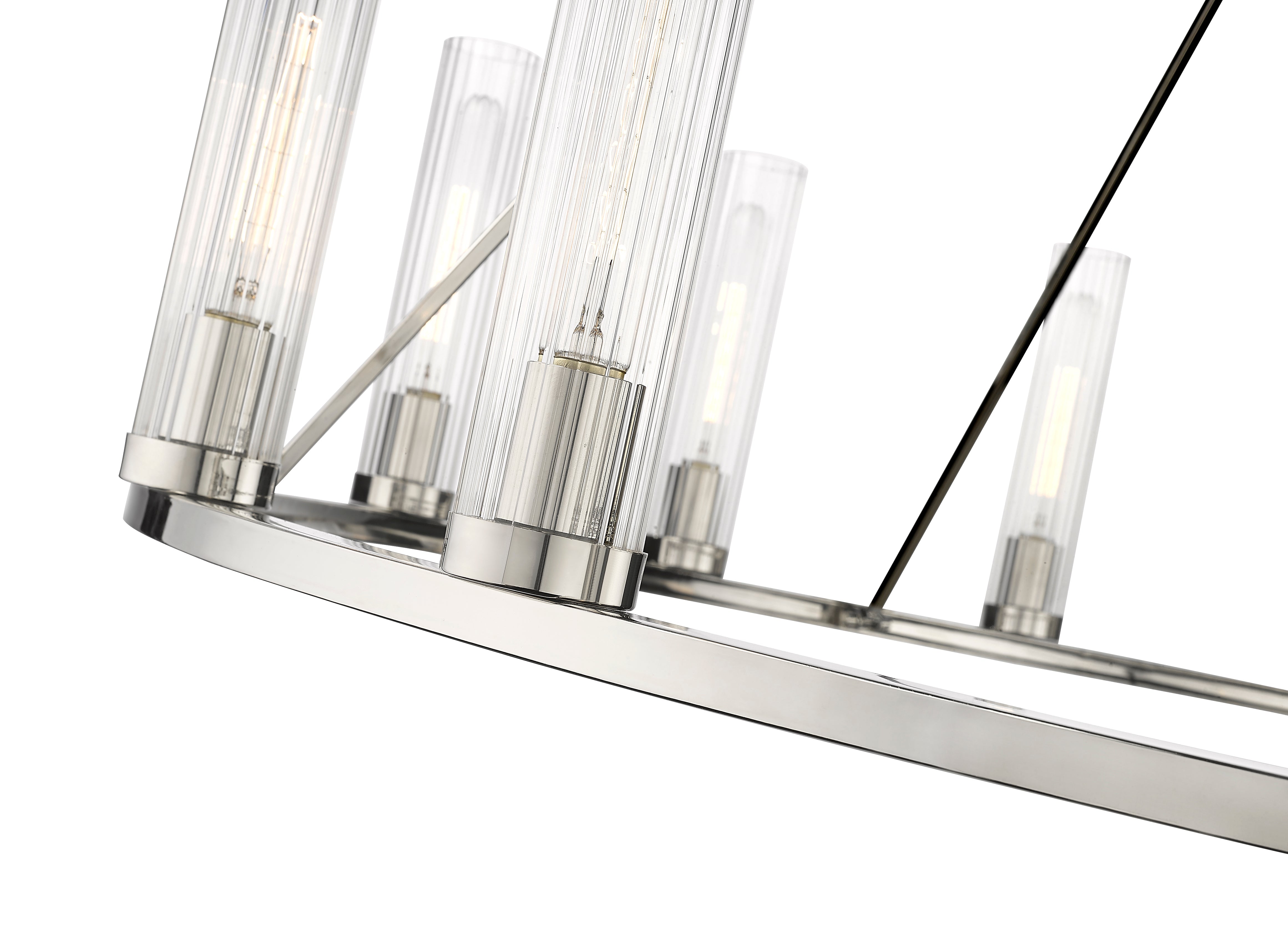 Beau 15 Light Chandelier Polished Nickel
