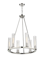 Beau 6 Light Chandelier Polished Nickel