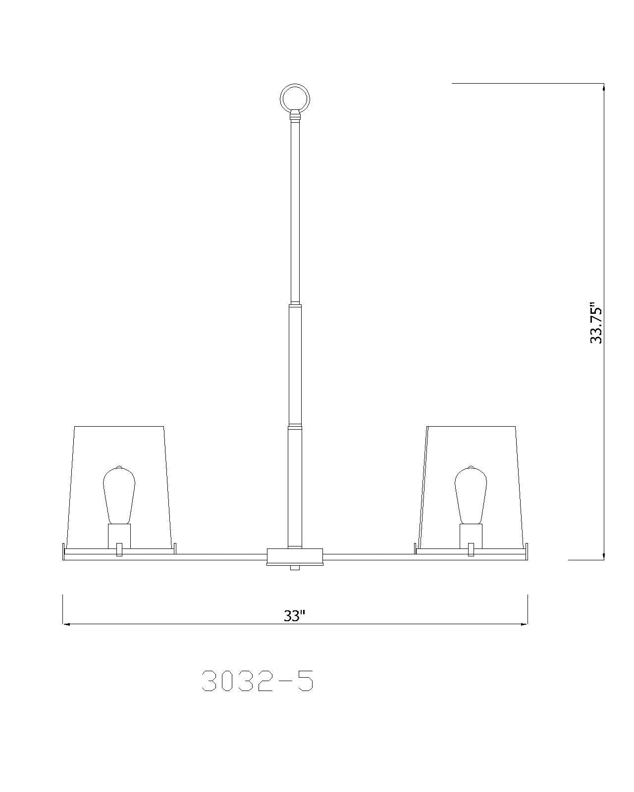 Callista 5 Light Chandelier Polished Nickel