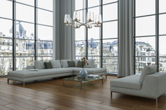 Callista 8 Light Chandelier Polished Nickel