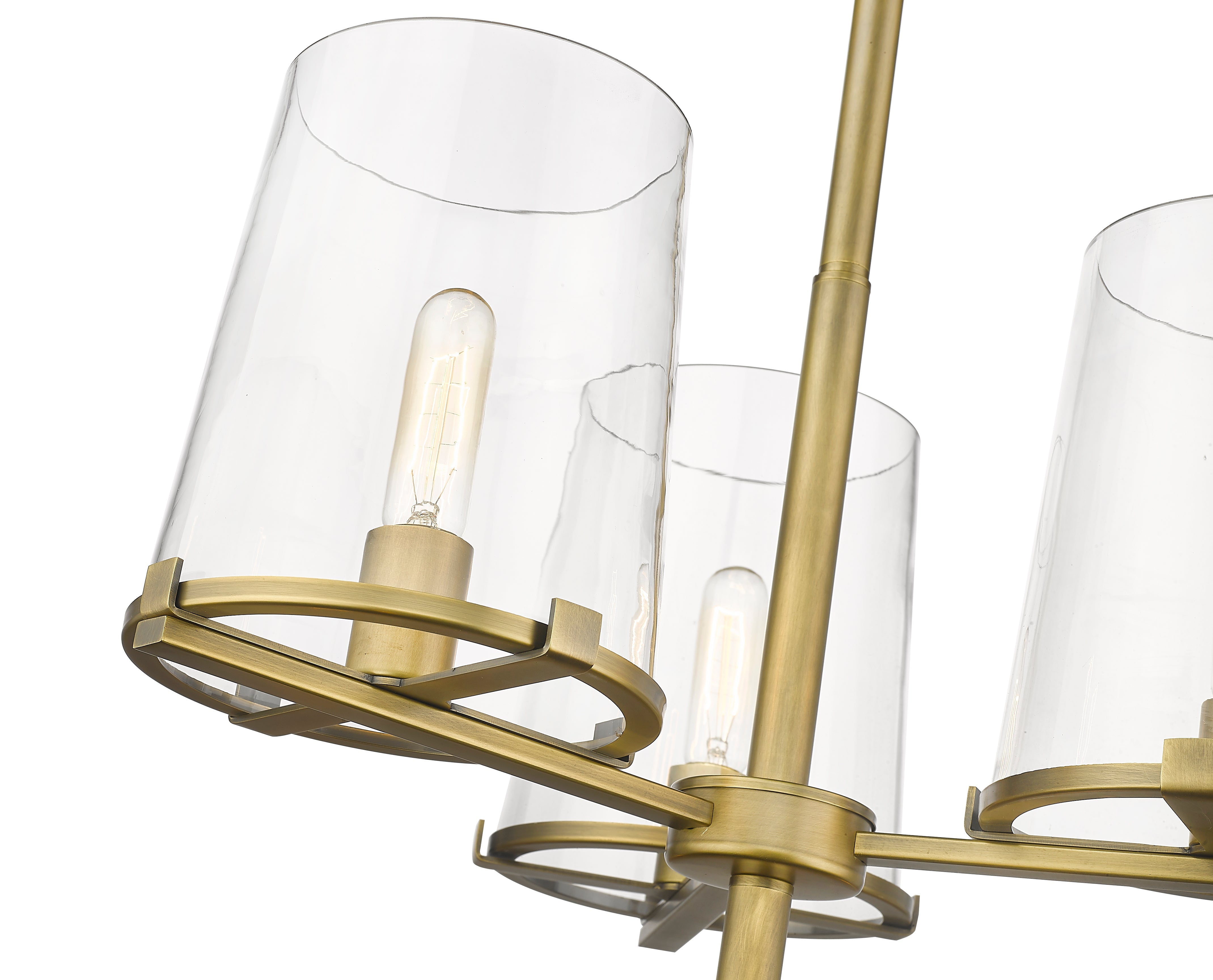 Callista 9 Light Chandelier Rubbed Brass