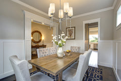 Emily 5 Light Chandelier Polished Nickel