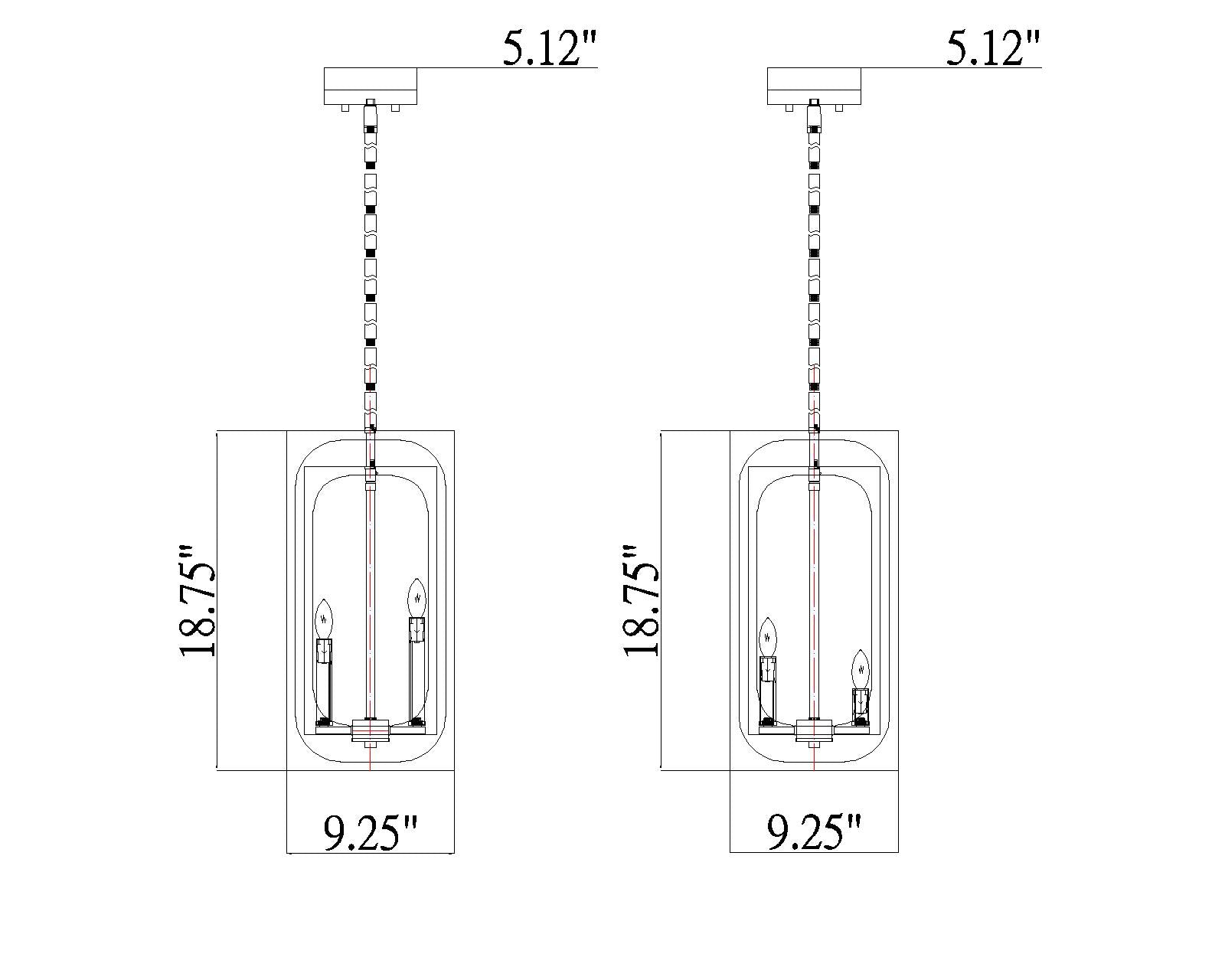 Easton 4 Light Chandelier Matte Black