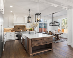 Easton 4 Light Chandelier Matte Black