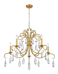 Amara 5 Light Chandelier Gilded Gold