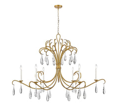 Amara 6 Light Chandelier Gilded Gold
