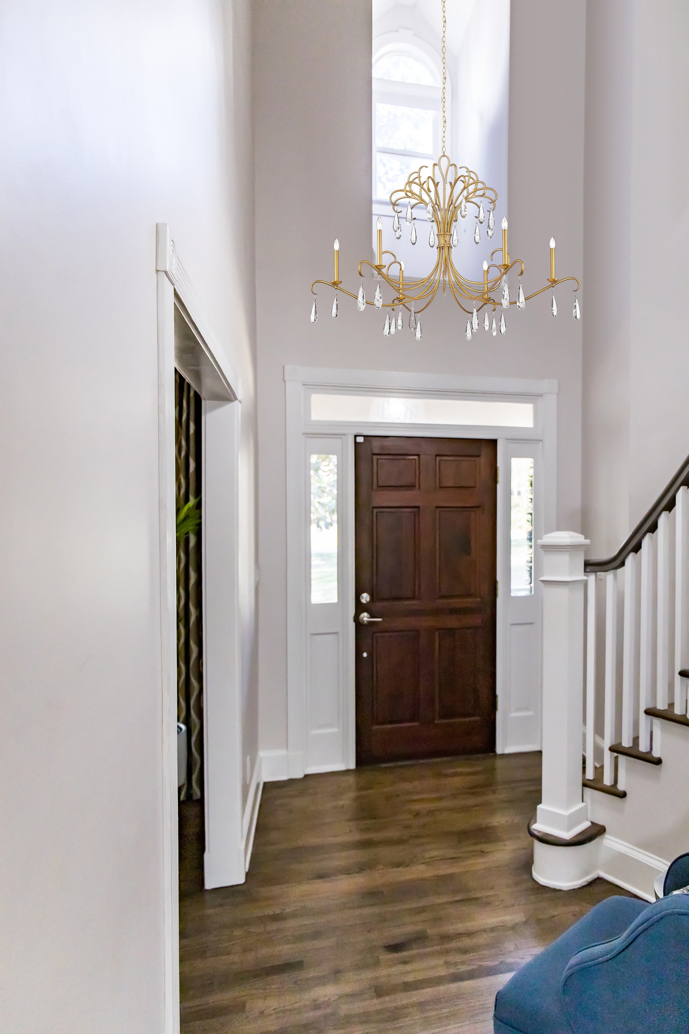 Amara 6 Light Chandelier Gilded Gold
