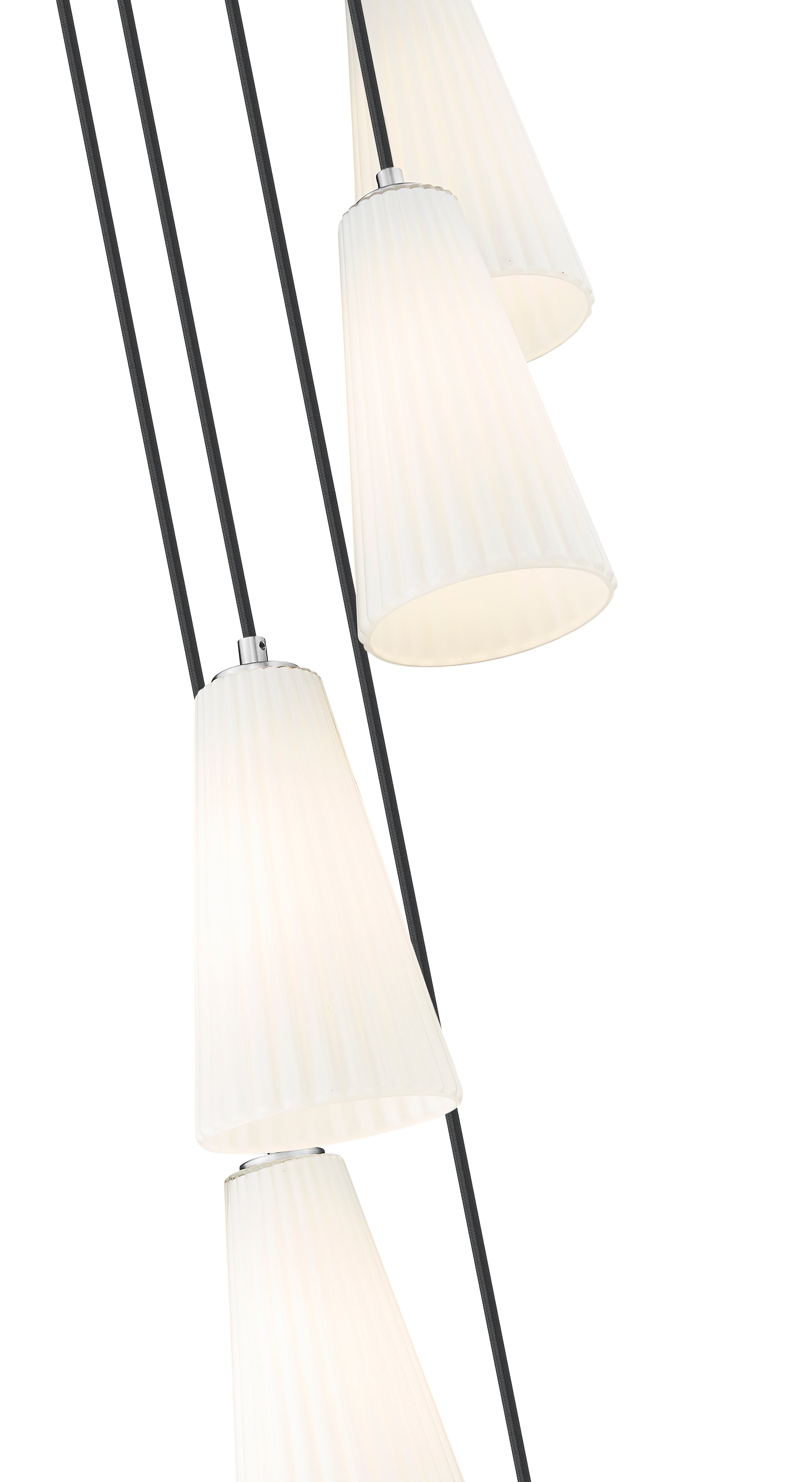 Farrell 5 Light Chandelier Brushed Nickel