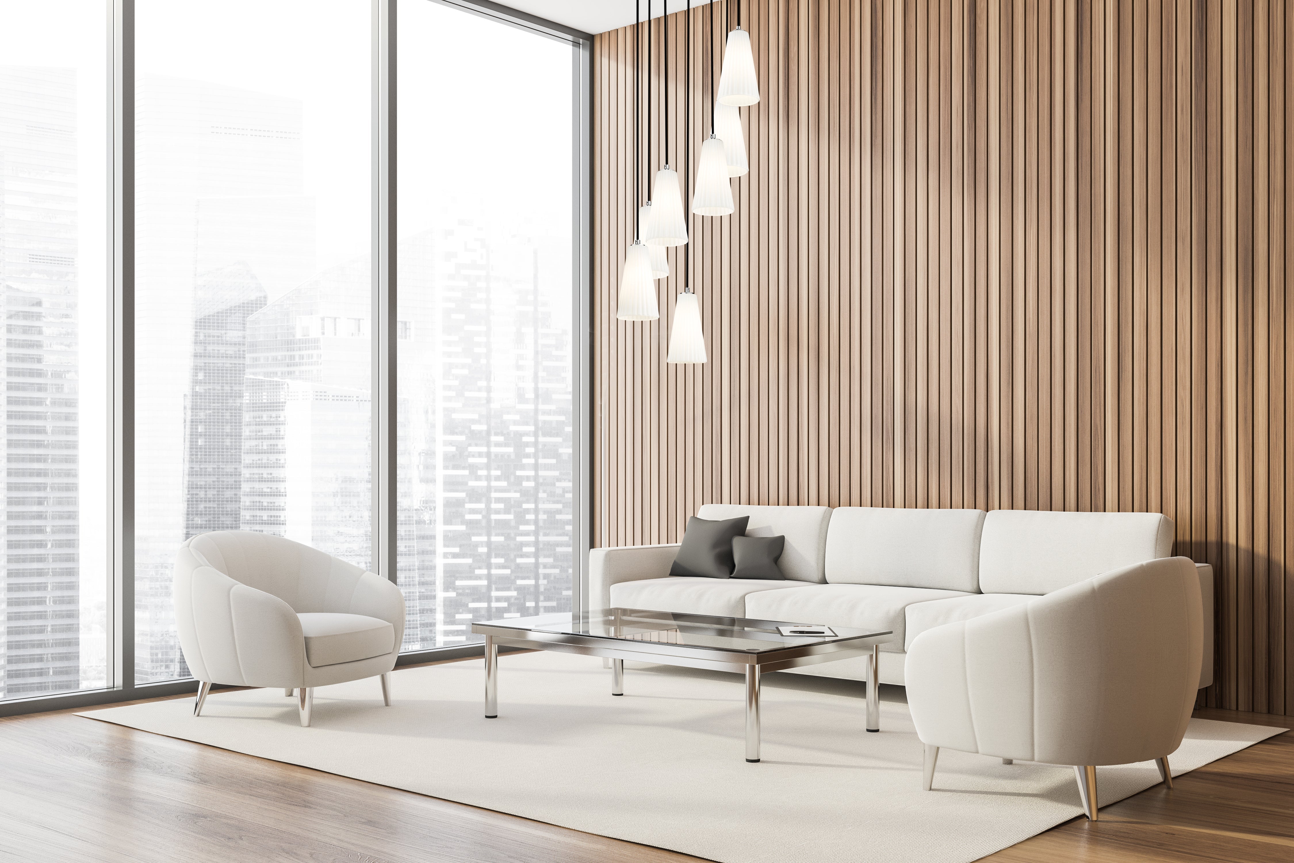Farrell 7 Light Chandelier Brushed Nickel