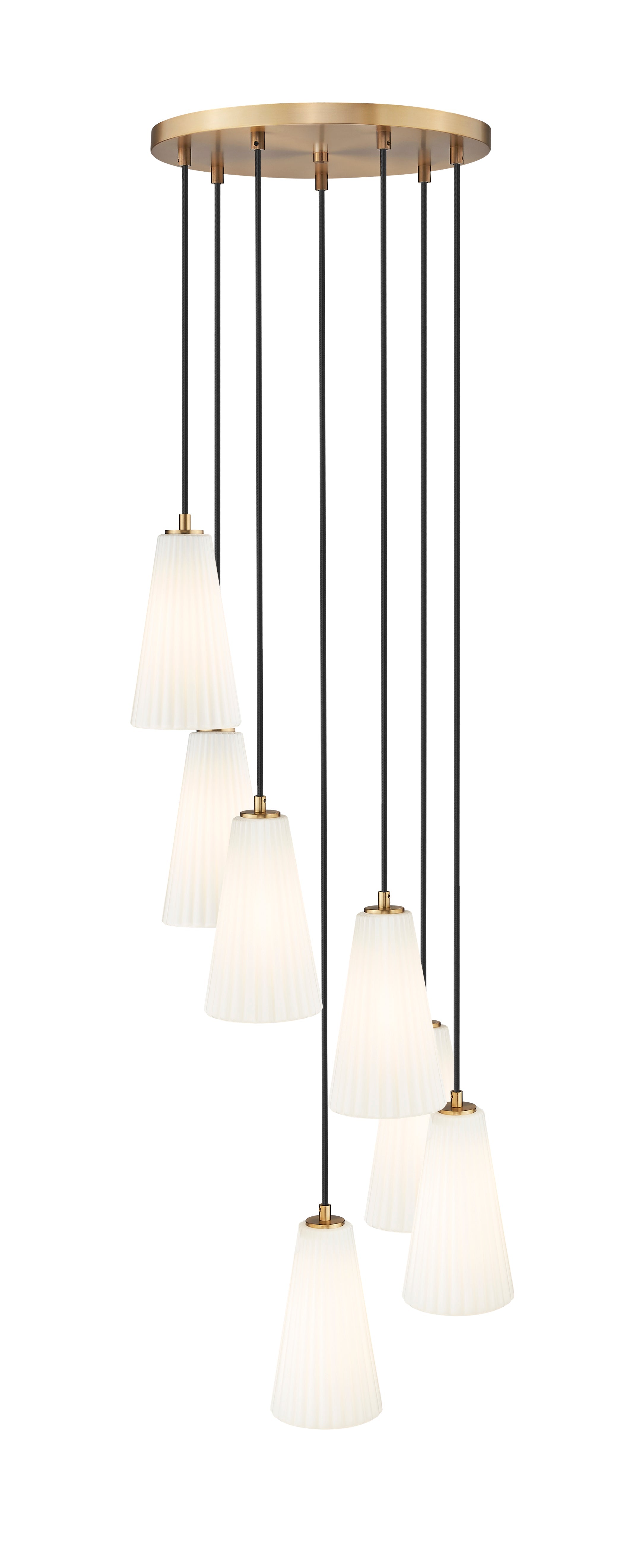 Farrell 7 Light Chandelier Modern Gold