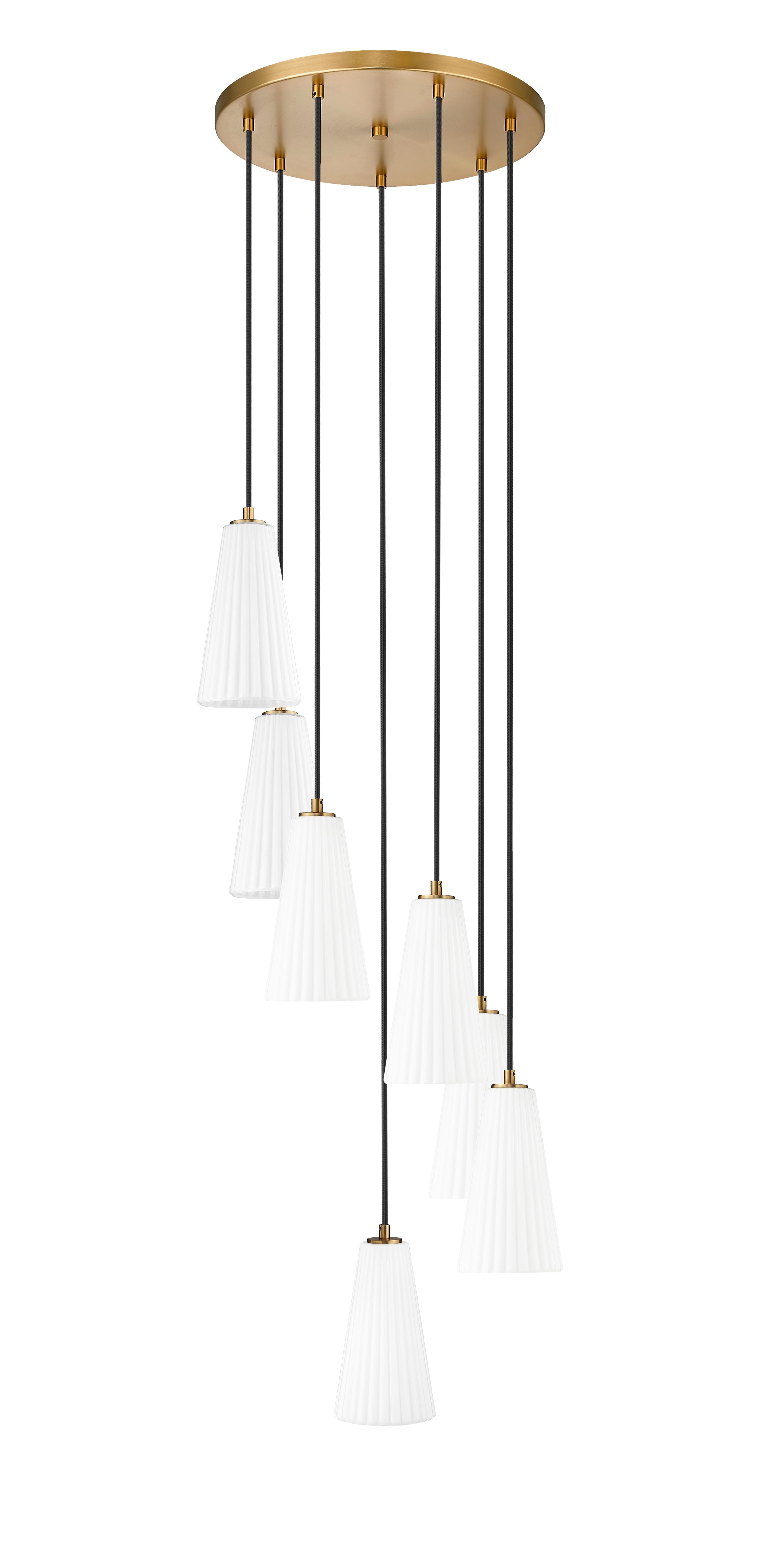 Farrell 7 Light Chandelier Modern Gold