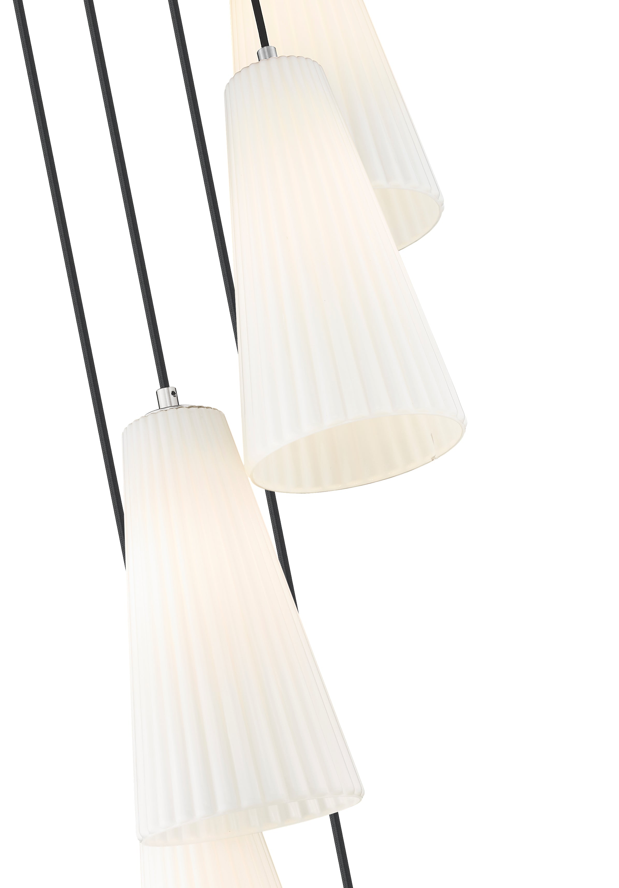 Farrell 5 Light Chandelier Brushed Nickel