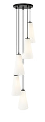 Farrell 5 Light Chandelier Matte Black