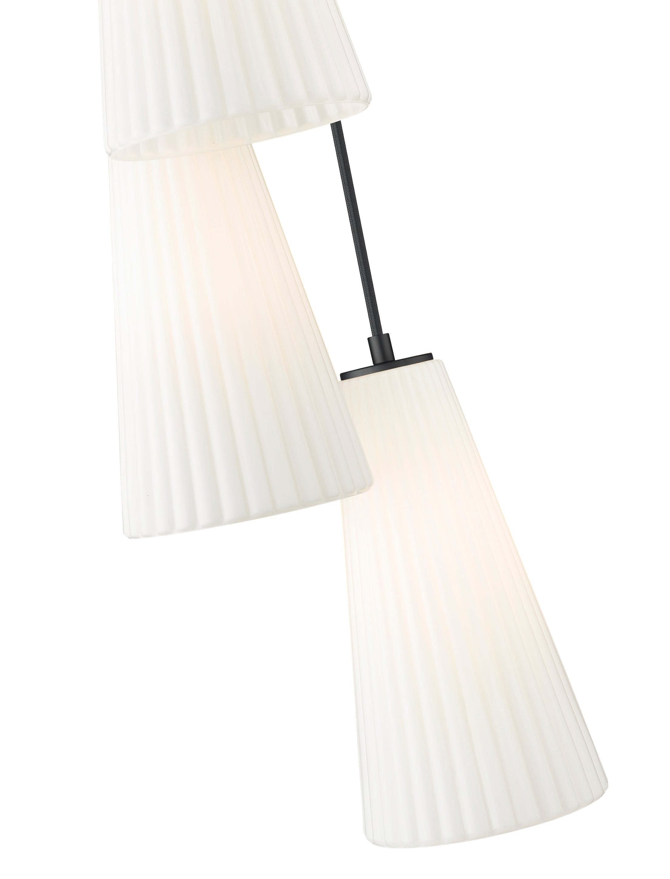 Farrell 5 Light Chandelier Matte Black