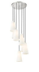 Farrell 7 Light Chandelier Brushed Nickel