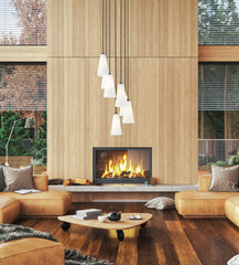 Farrell 7 Light Chandelier Matte Black
