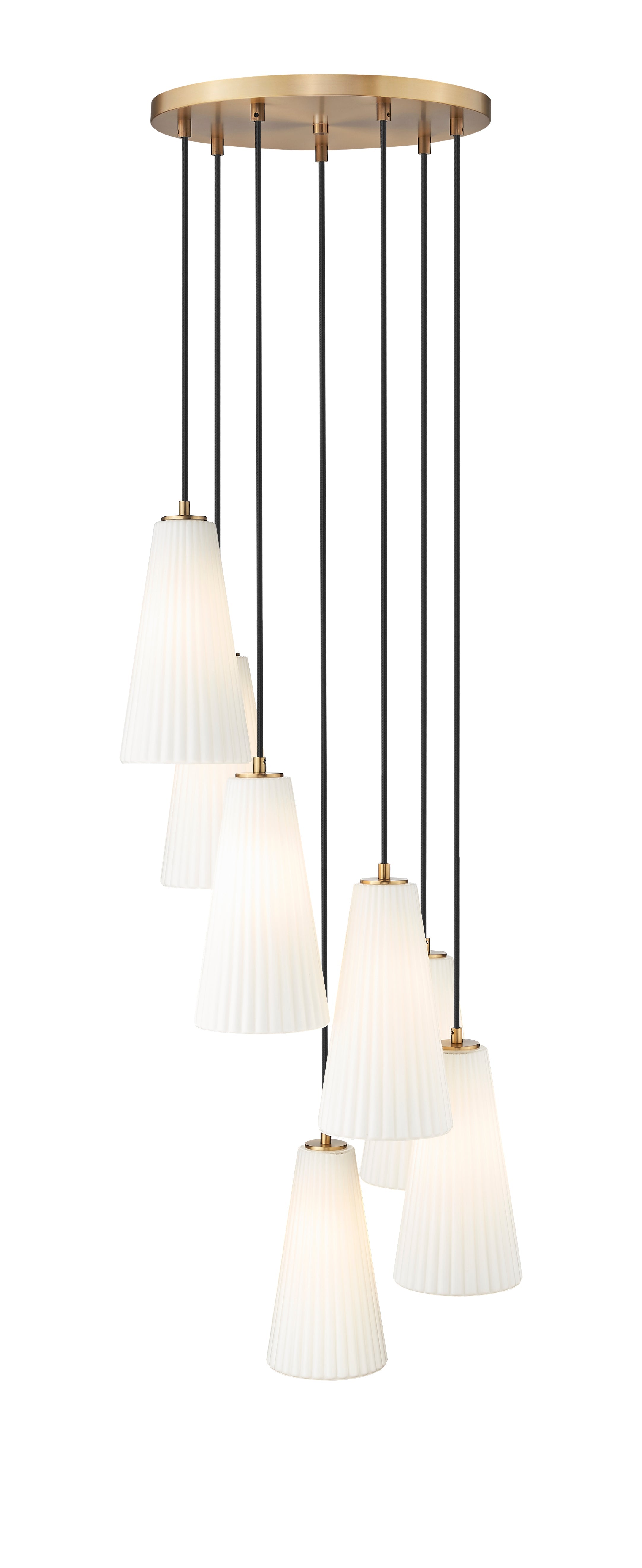 Farrell 7 Light Chandelier Modern Gold