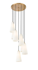 Farrell 7 Light Chandelier Modern Gold