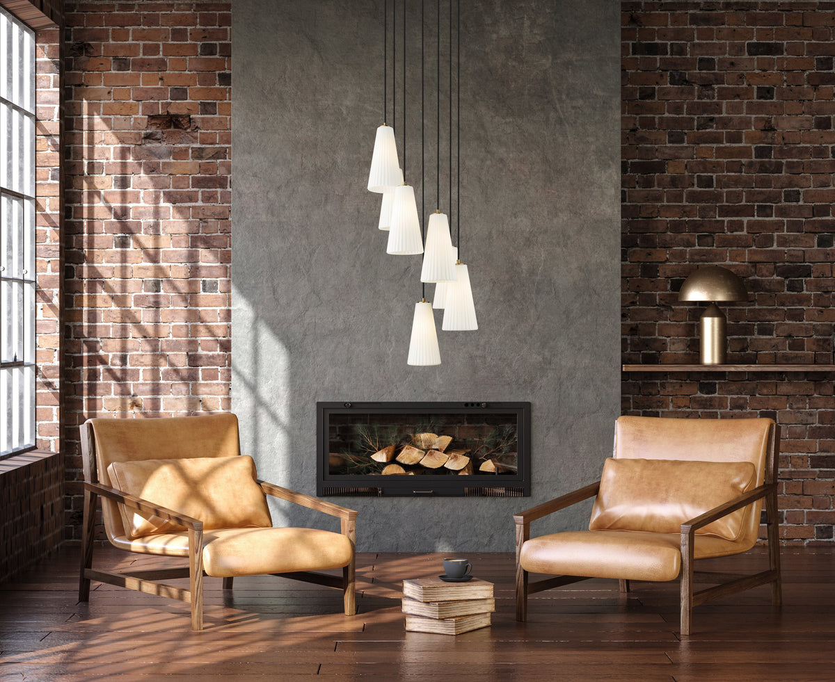 Farrell 7 Light Chandelier Modern Gold
