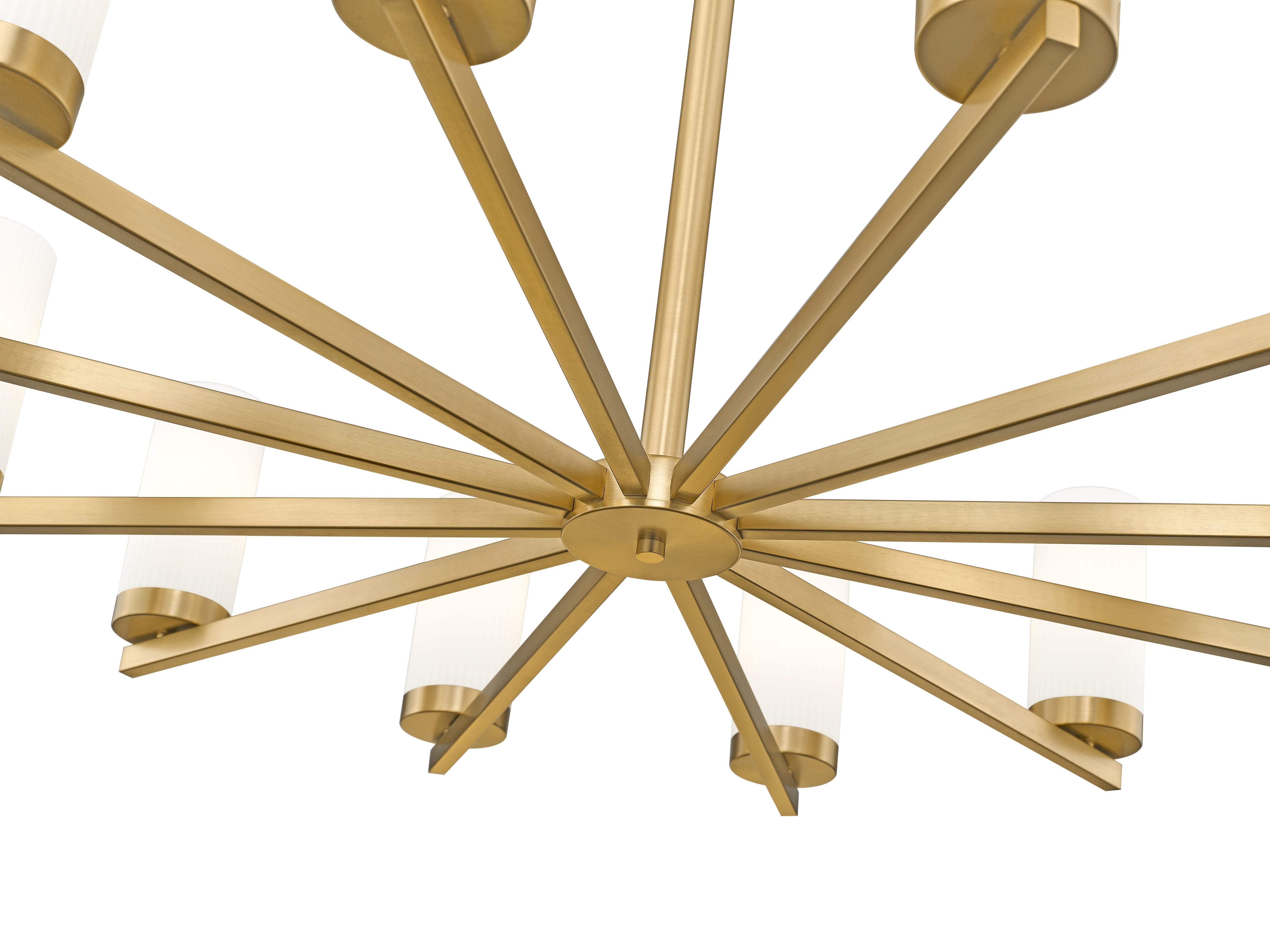 Danica 12 Light Chandelier Modern Gold