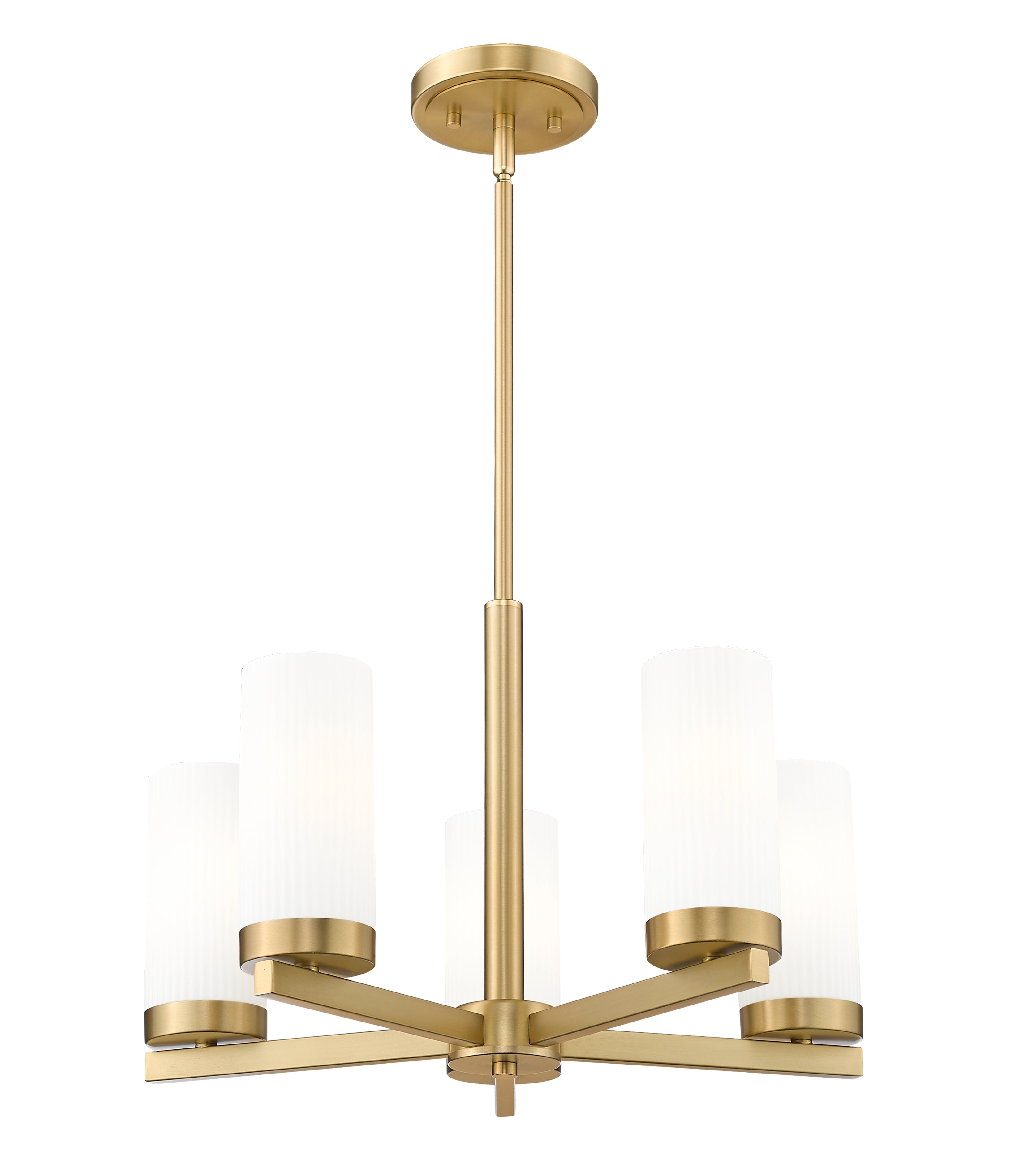 Danica 5 Light Chandelier Modern Gold