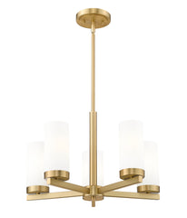 Danica 5 Light Chandelier Modern Gold