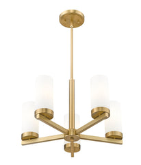 Danica 5 Light Chandelier Modern Gold