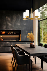 Danica 5 Light Chandelier Modern Gold