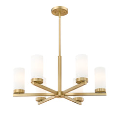 Danica 6 Light Chandelier Modern Gold
