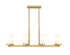 Danica 8 Light Linear Chandelier Modern Gold