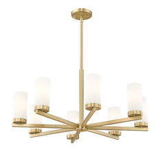 Danica 8 Light Chandelier Modern Gold