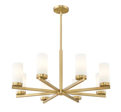 Danica 8 Light Chandelier Modern Gold
