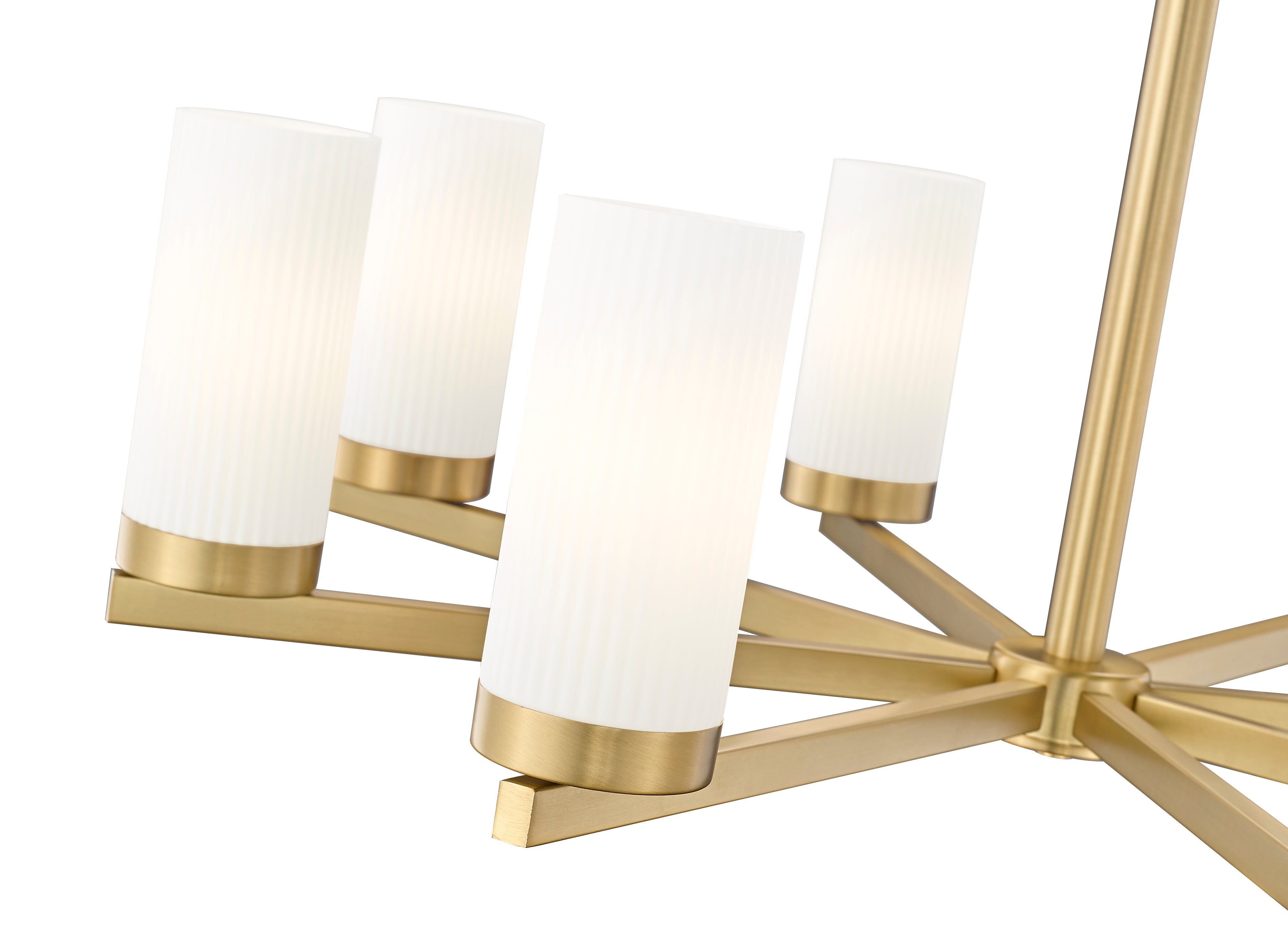 Danica 8 Light Chandelier Modern Gold