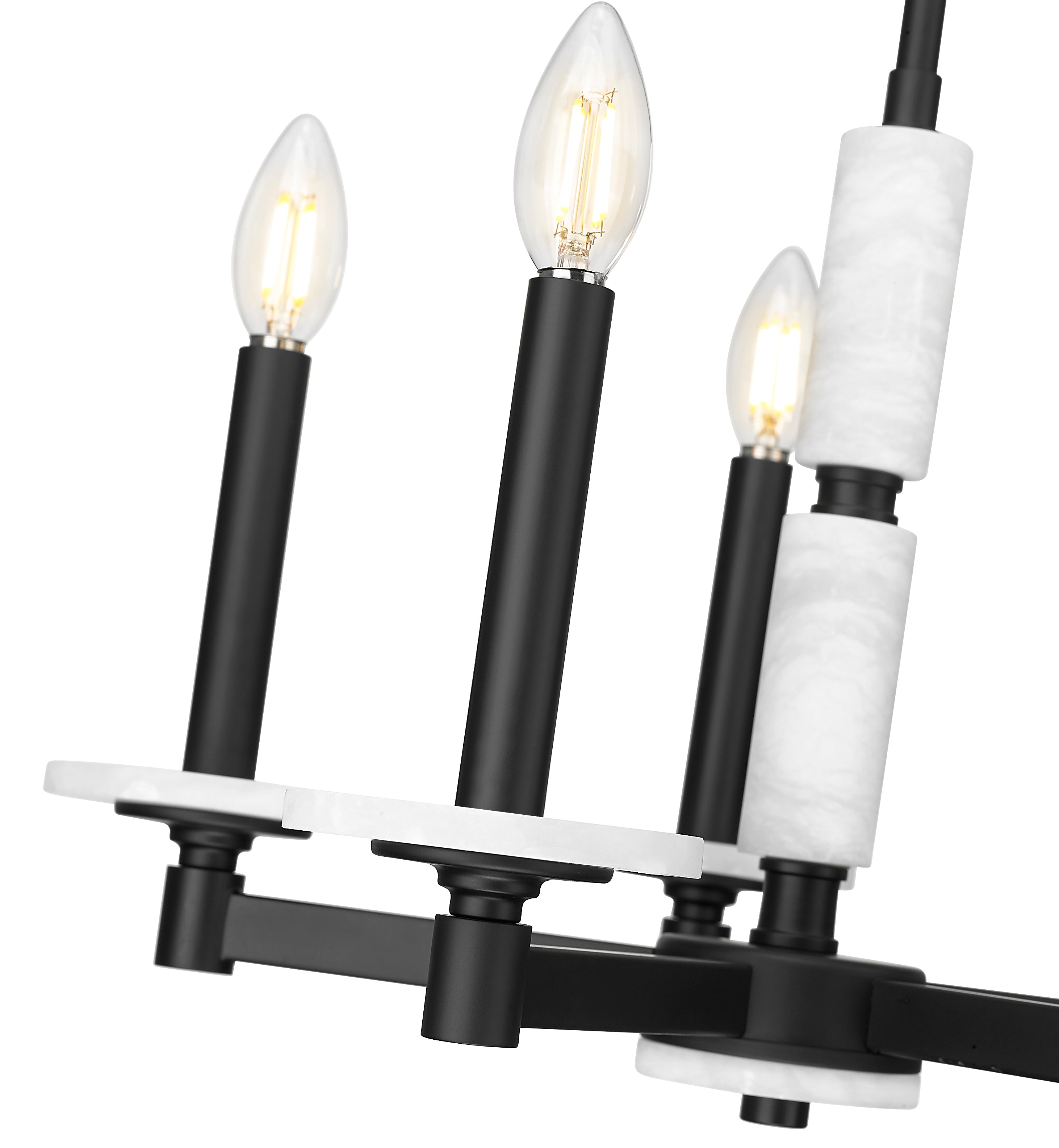 Kaden 5 Light Chandelier Matte Black