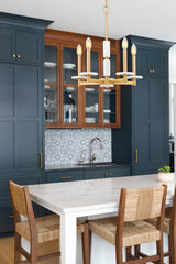 Kaden 5 Light Chandelier Modern Gold