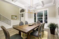 Kaden 8 Light Linear Chandelier Modern Gold