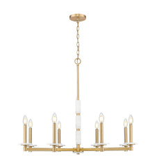 Kaden 8 Light Chandelier Modern Gold