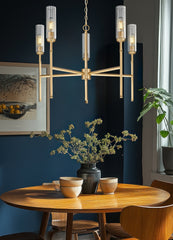 Esme 5 Light Chandelier Modern Gold