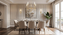 Esme 5 Light Chandelier Modern Gold