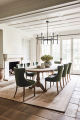 Esme 6 Light Chandelier Matte Black
