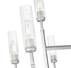 Esme 9 Light Chandelier Brushed Nickel