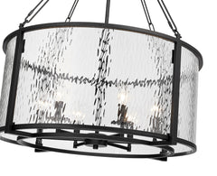Barrington 6 Light Chandelier Matte Black