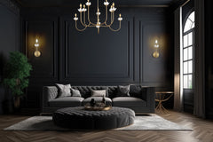 Allistair 10 Light Chandelier Modern Gold