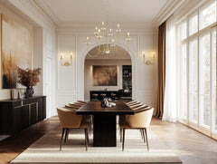 Allistair 8 Light Chandelier Modern Gold